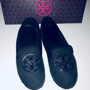 SOLD - Tory Burch Flannel Billy Loafer